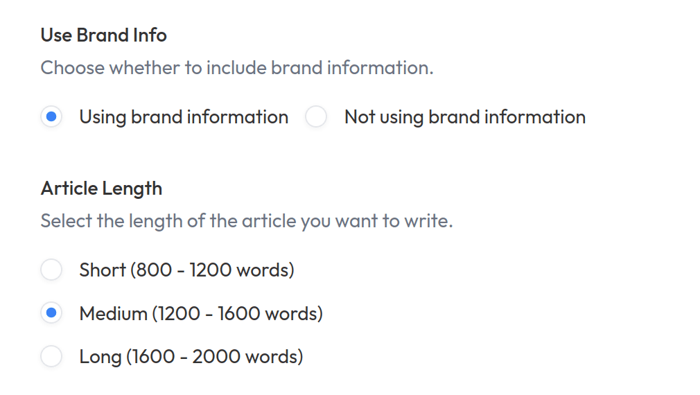 Use your unique style.