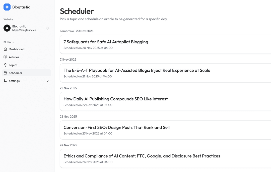 Stop Losing to Competitors Who Publish Consistently